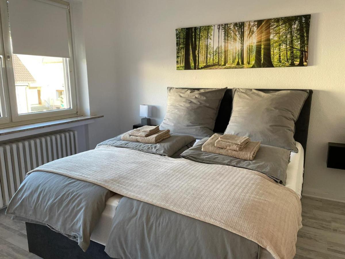 Gemutliche 3Zi Ferienwohnung Hiddenhausen Esterno foto