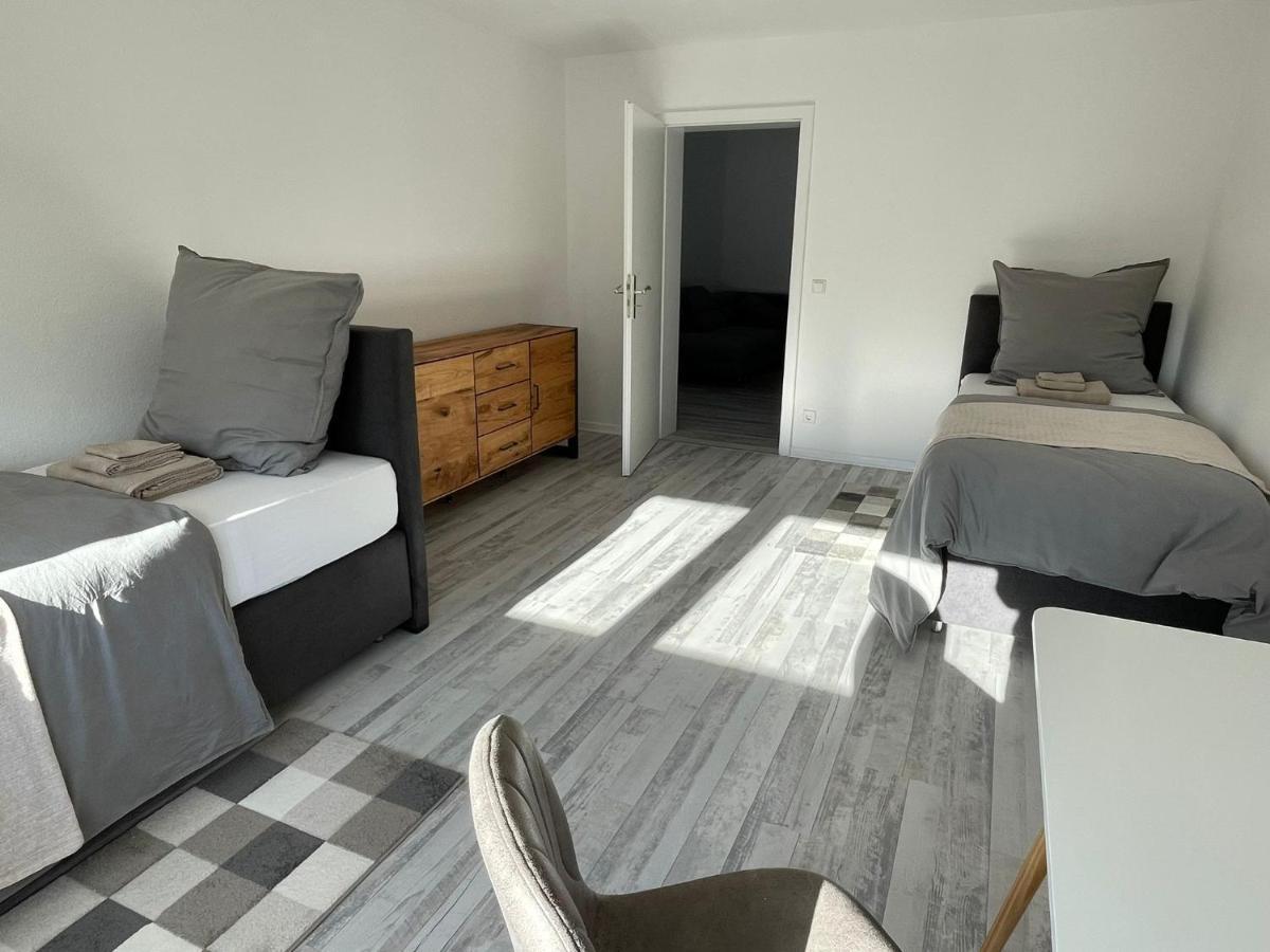 Gemutliche 3Zi Ferienwohnung Hiddenhausen Esterno foto