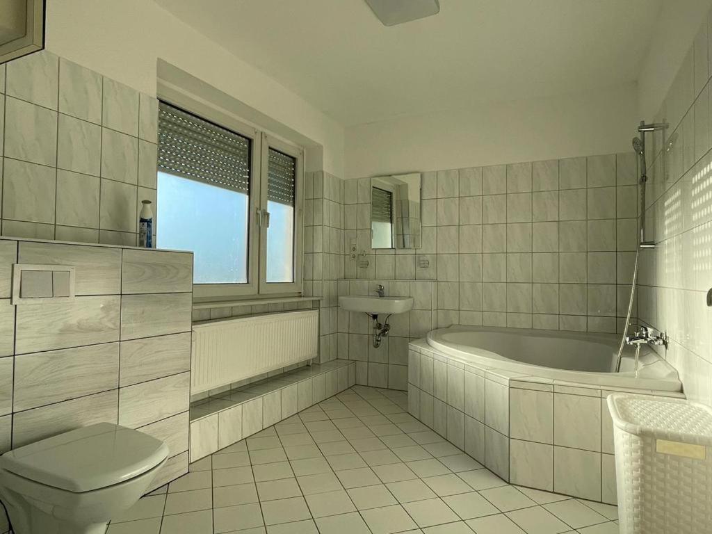 Gemutliche 3Zi Ferienwohnung Hiddenhausen Esterno foto